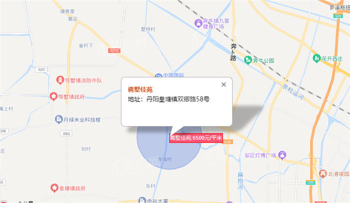 建达·蒋墅佳苑建达·蒋墅佳苑位置图