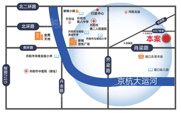 基庄印家苑位置图